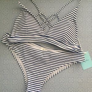 Striped Bikini Set ❗️NWT❗️
